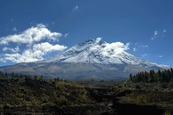 Volcán en Ecuador