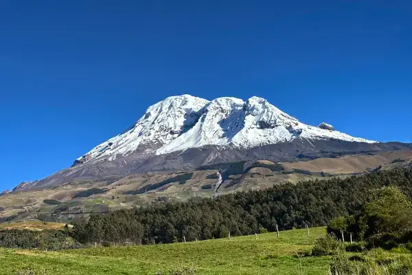 Chimborazo, la montaña más alta de Ecuador