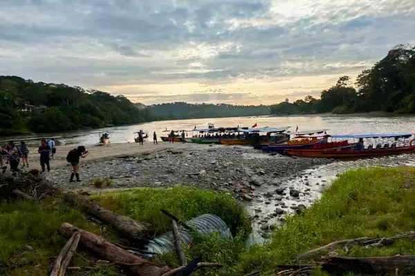 Misahuallí river beach on the Napo, the classic day trip from Tena Ecuador