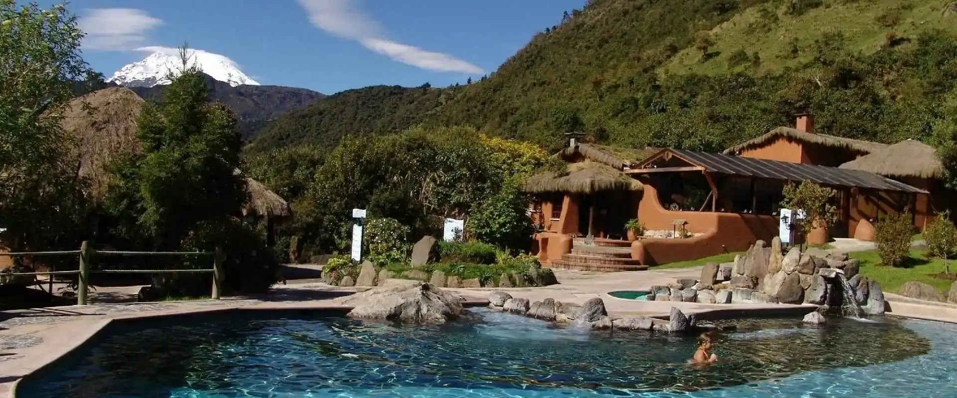 Hot springs near quito
