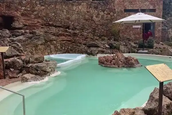 Cuenca thermal pools at Baños de Cuenca in southern Ecuador