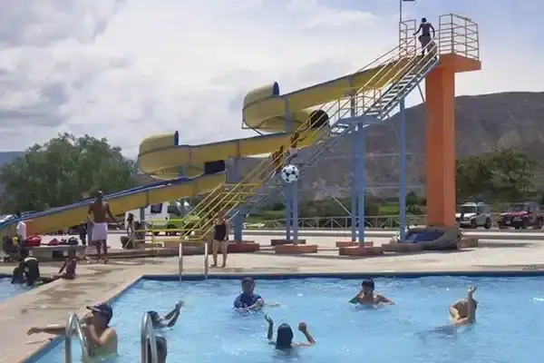 Salinas hot springs in northern Ecuador near Ibarra