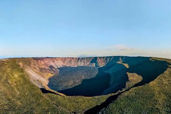 Wolf volcano tallest peak in the Galapagos Ecuador