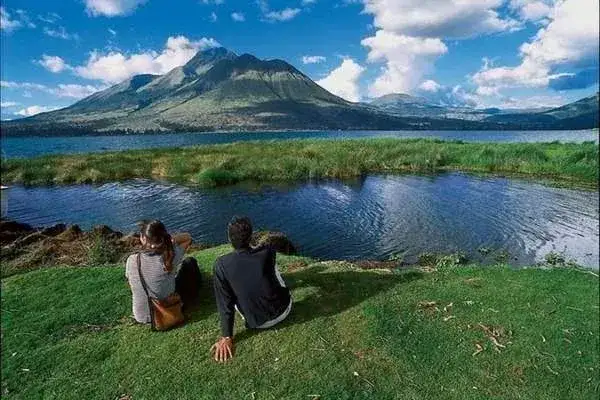 Otavalo market day trip route map from Quito to Imbabura province