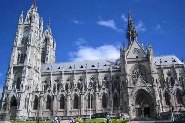 Basílica del Voto Nacional towers — things to do in Quito Old Town