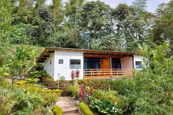 Mindo lodge balcony cloud forest Ecuador