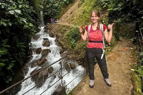 Mindo Waterfalls Sanctuary Ecuador Cloud Forest