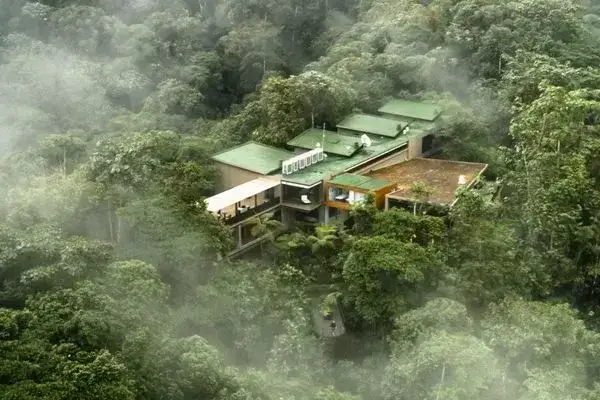 mashpi lodge exterior cloud forest
