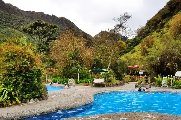 Papallacta Hot springs near Quito