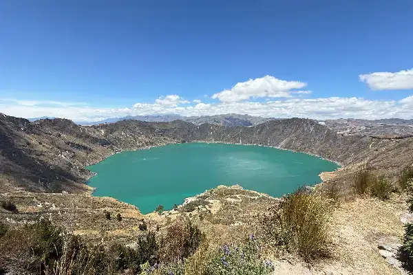 Quilotoa lake