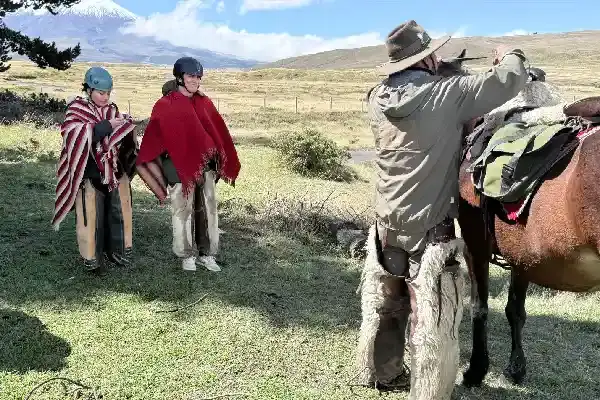 Horseback riding tour