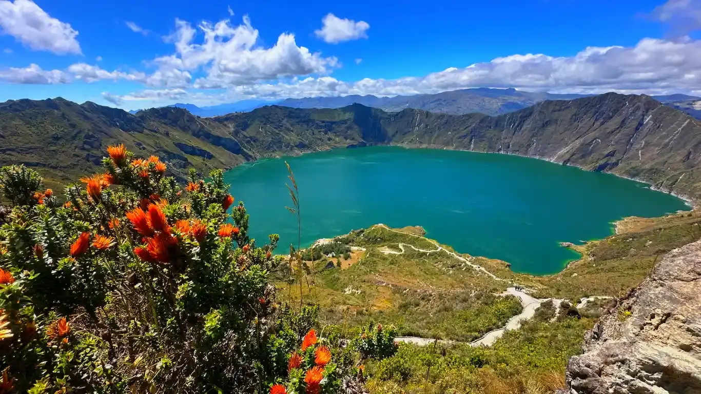 Quilotoa Lake Ecuador